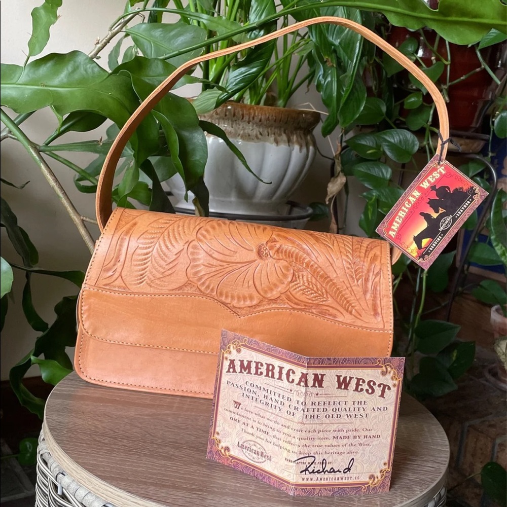 American West Genuine Leather Purse